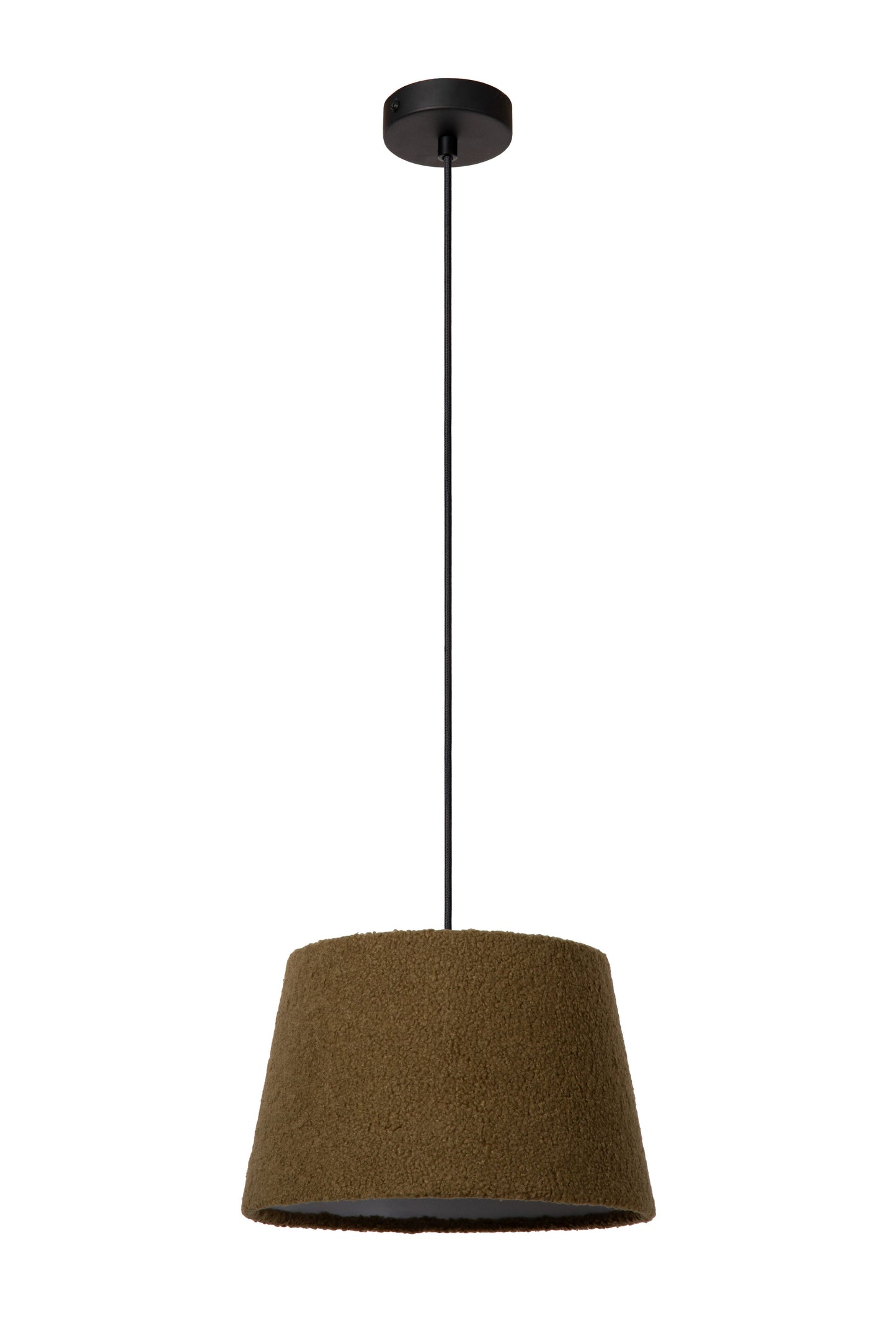 Lucide WOOLLY - Pendant light - Ø 28 cm - 1xE27 - Green