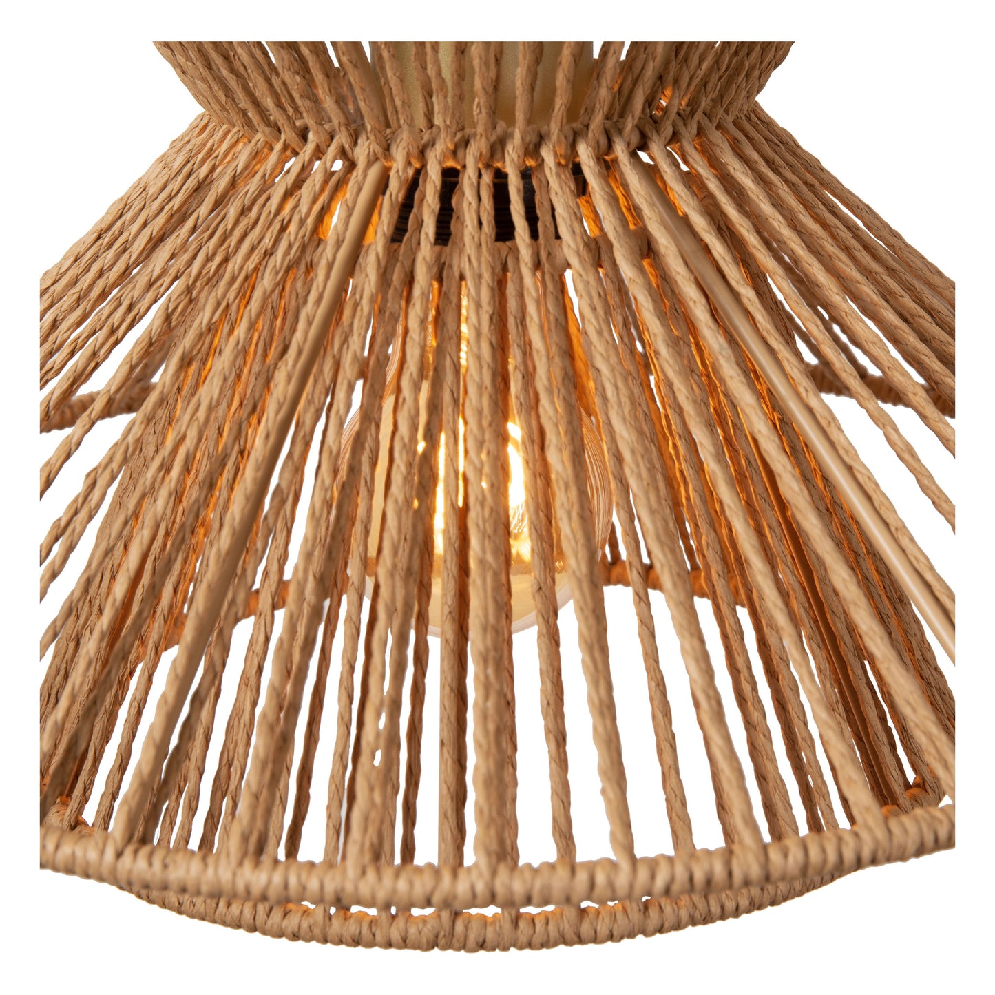 Lucide TASMAN - Pendant light - 3xE27 - Natural