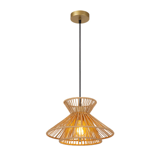 Lucide TASMAN - Pendant light - 1xE27 - Natural