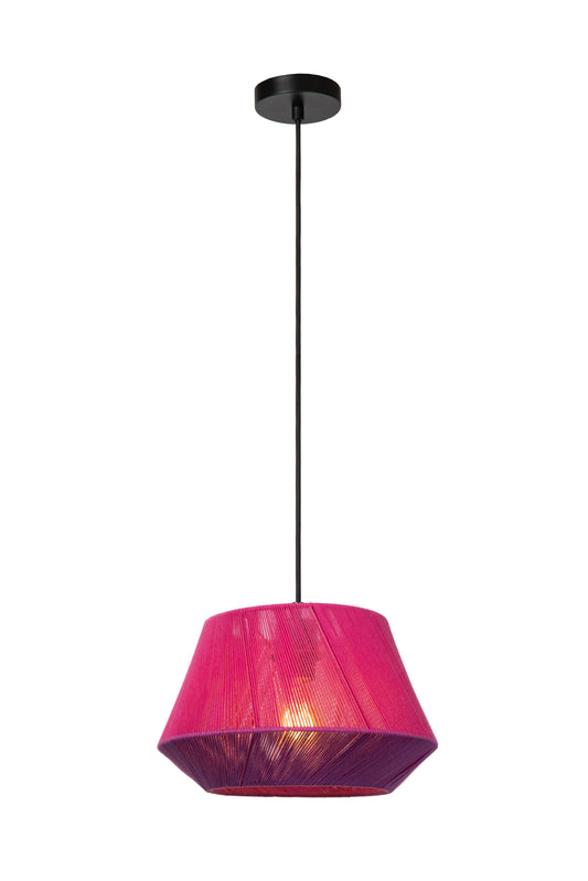 Lucide JESSICA - Pendant light - 1xE27 - Pink