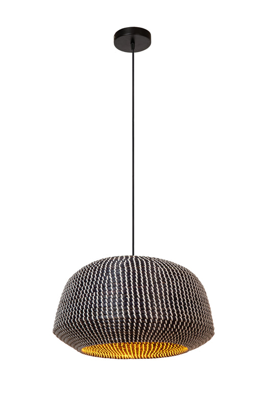 Lucide MADUKA - Pendant light - 1xE27 - Black