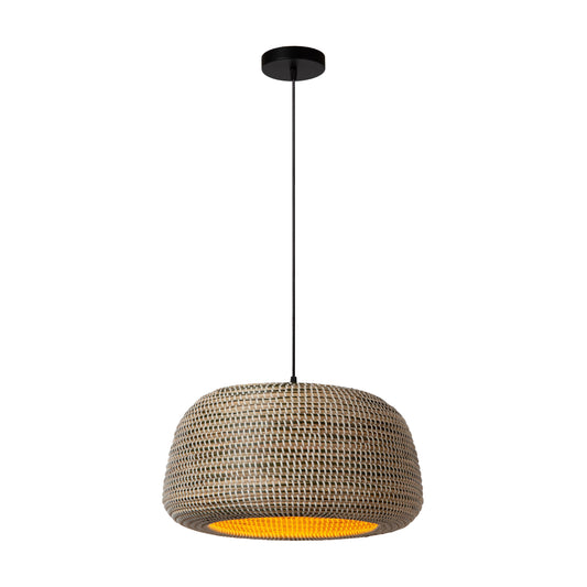 Lucide MADUKA - Pendant light - 1xE27 - Brown