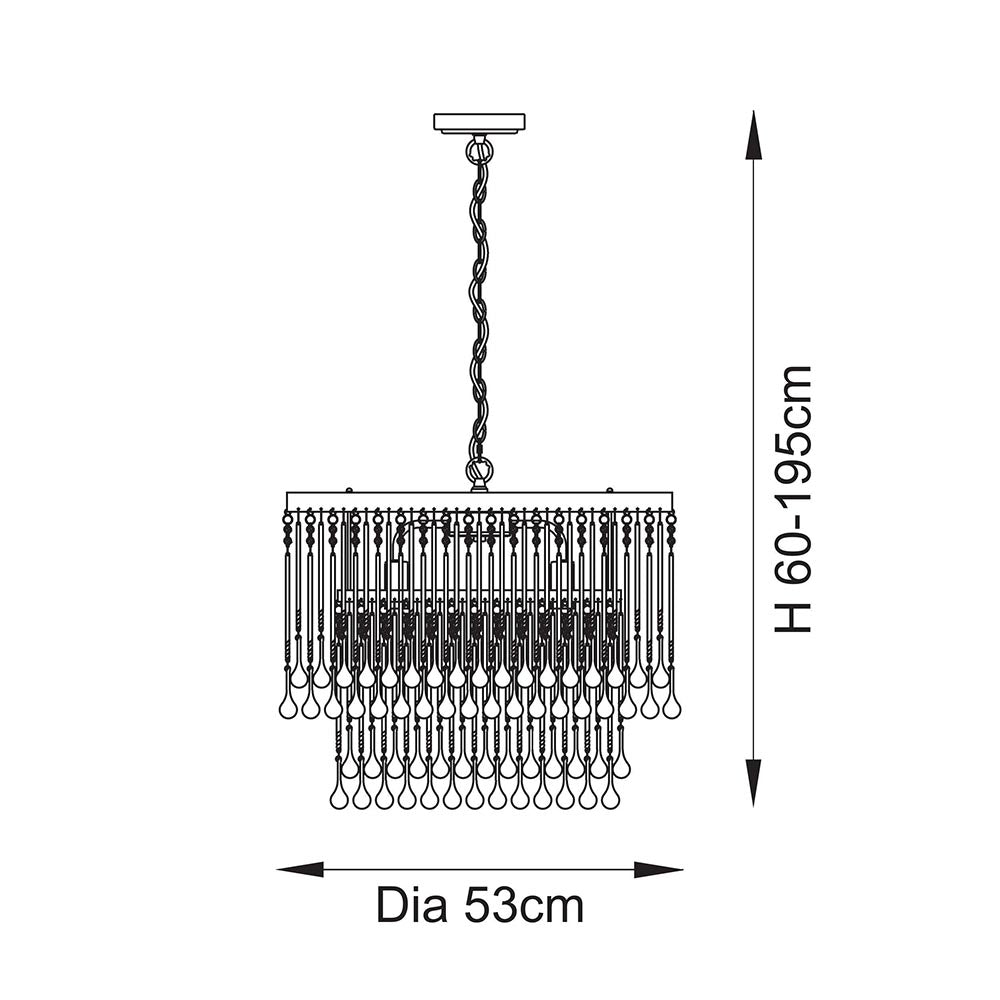 Genevieve 5lt Pendant