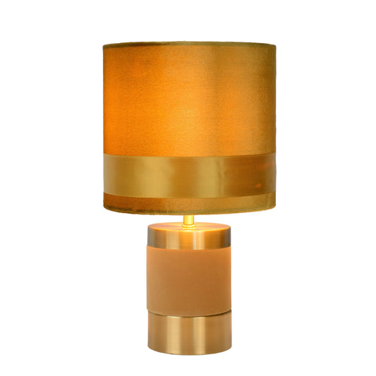 Lucide EXTRAVAGANZA FRIZZLE - Table lamp - Ø 18 cm - 1xE14 - Yellow
