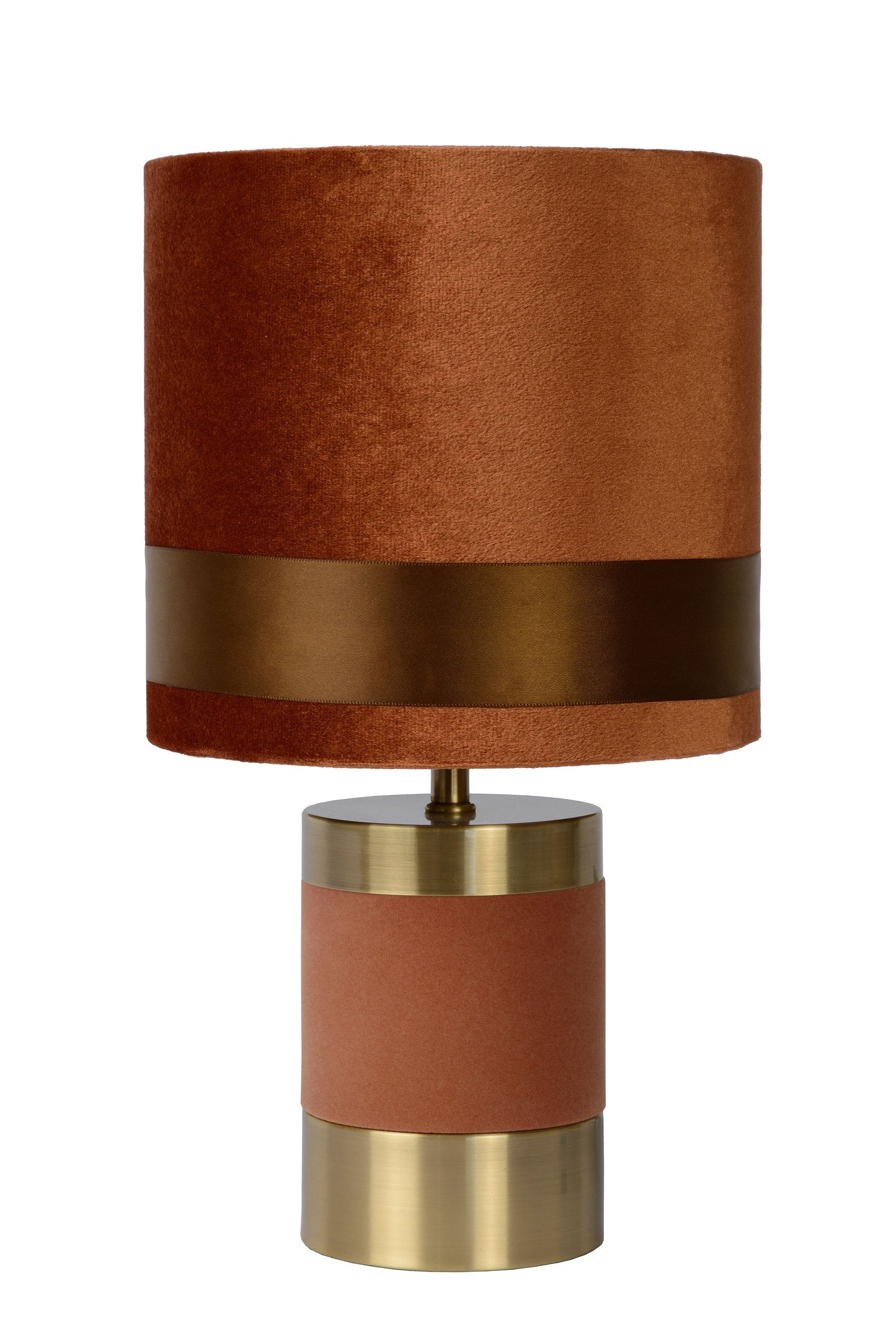 Lucide EXTRAVAGANZA FRIZZLE - Table lamp - Ø 18 cm - 1xE14 - Brown