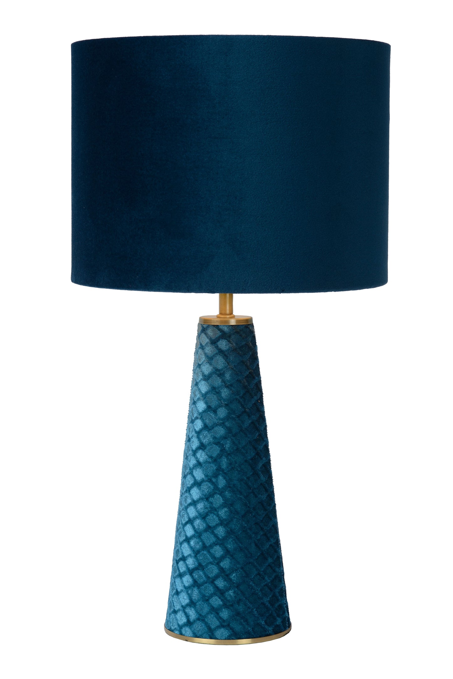 Lucide EXTRAVAGANZA VELVET - Table lamp - Ø 25 cm - 1xE27 - Turquoise