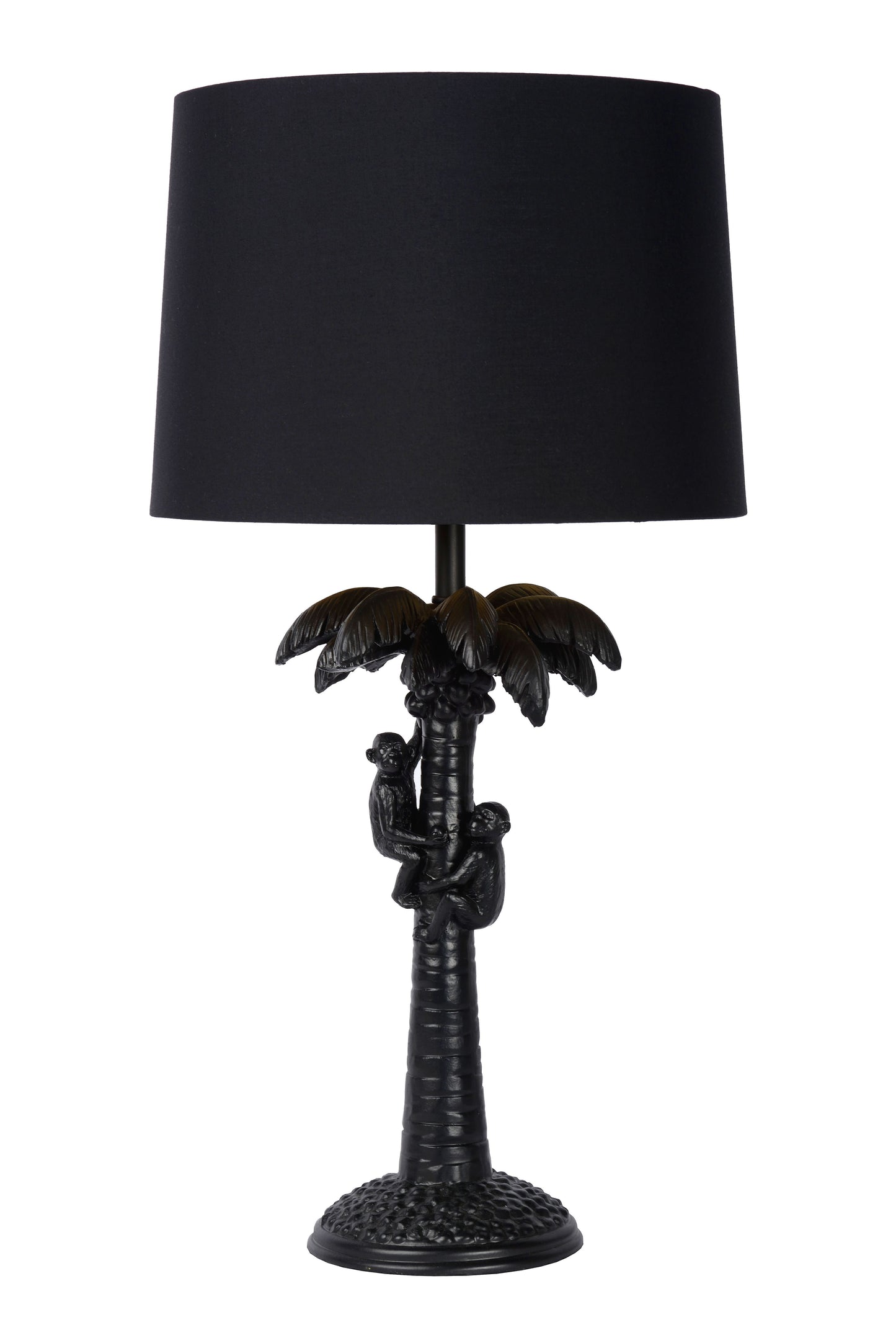 Lucide EXTRAVAGANZA COCONUT - Table lamp - Ø 30,5 cm - 1xE27 - Black