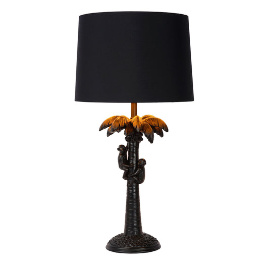 Lucide EXTRAVAGANZA COCONUT - Table lamp - Ø 30,5 cm - 1xE27 - Black