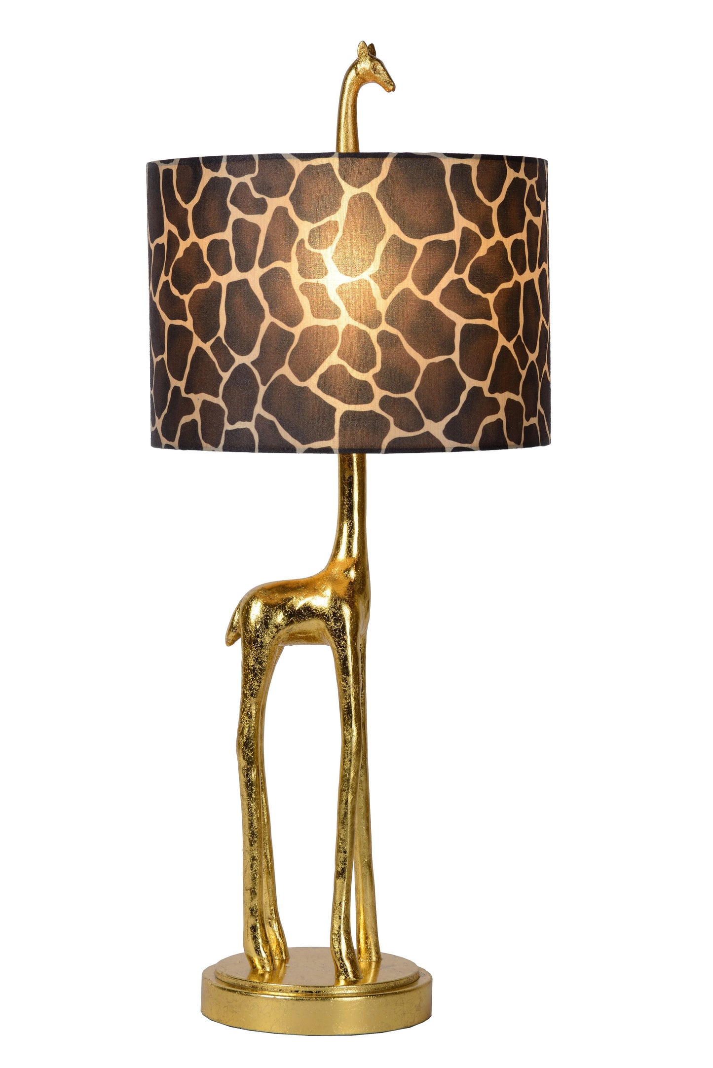 Lucide EXTRAVAGANZA MISS TALL - Table lamp - Ø 25 cm - 1xE27 - Matt Gold / Brass