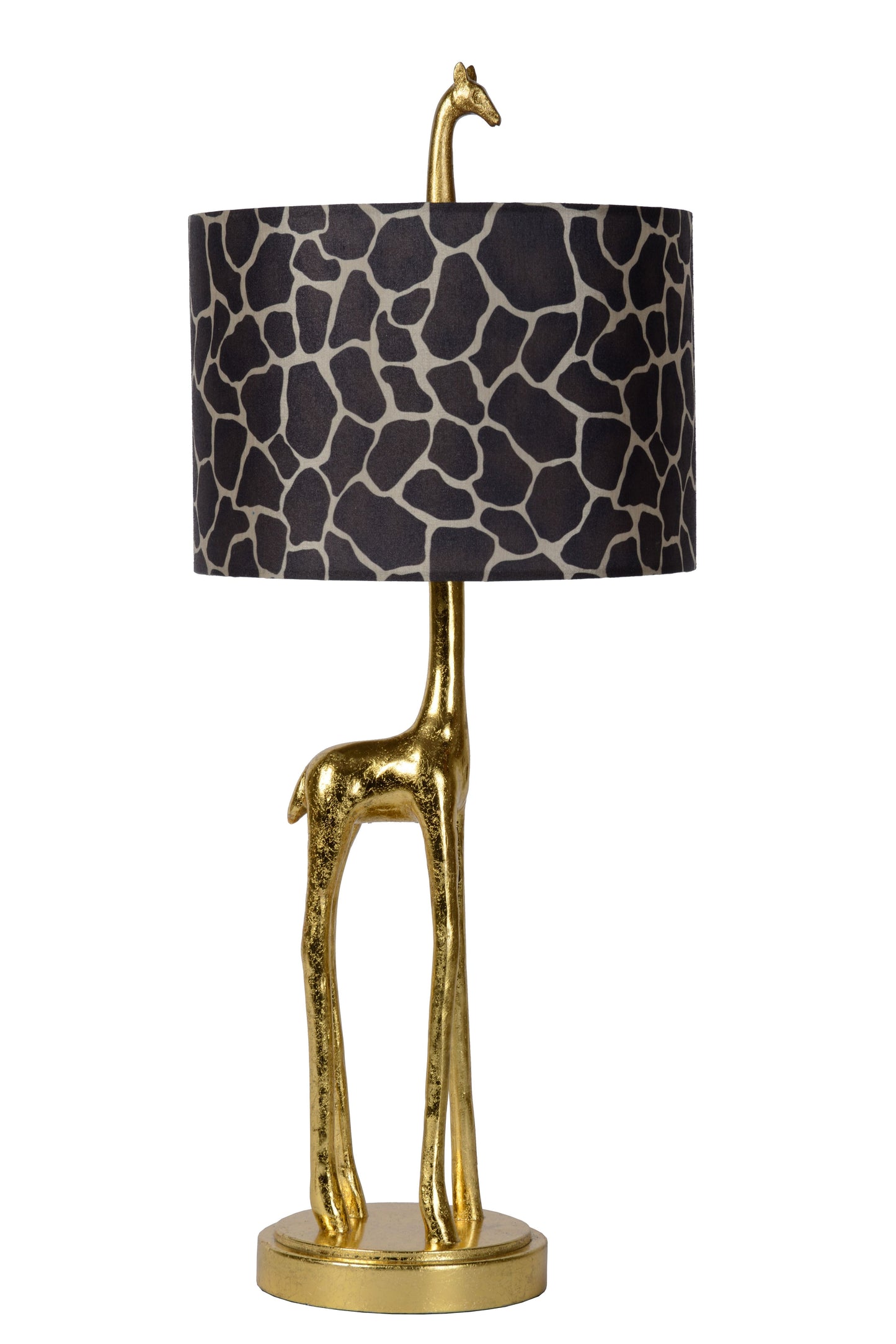 Lucide EXTRAVAGANZA MISS TALL - Table lamp - Ø 25 cm - 1xE27 - Matt Gold / Brass