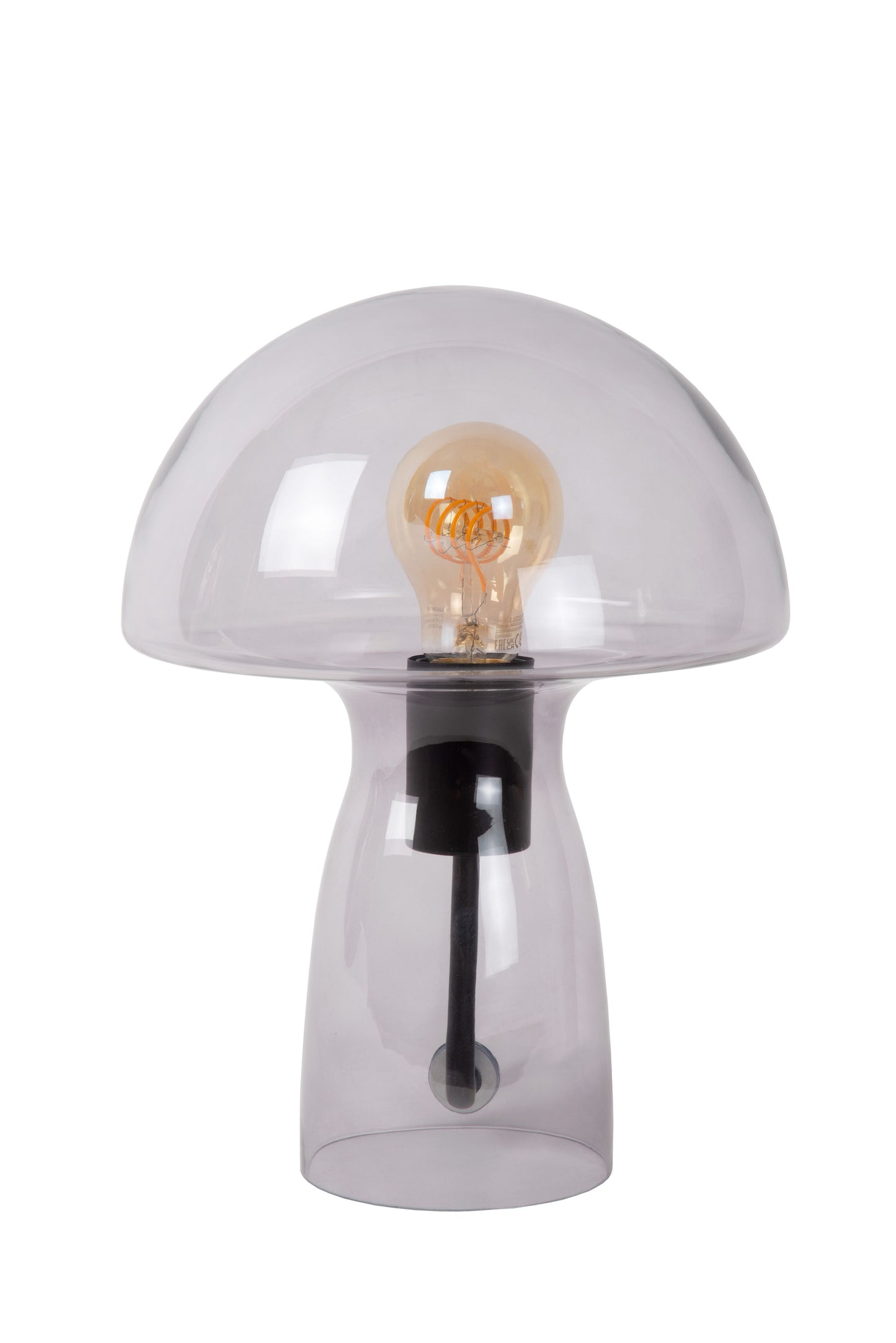 Lucide FUNGO - Table lamp - 1xE27 - Smoke Grey