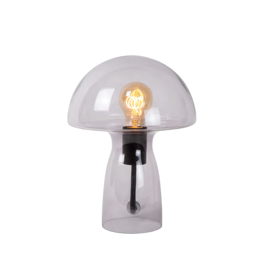 Lucide FUNGO - Table lamp - 1xE27 - Smoke Grey