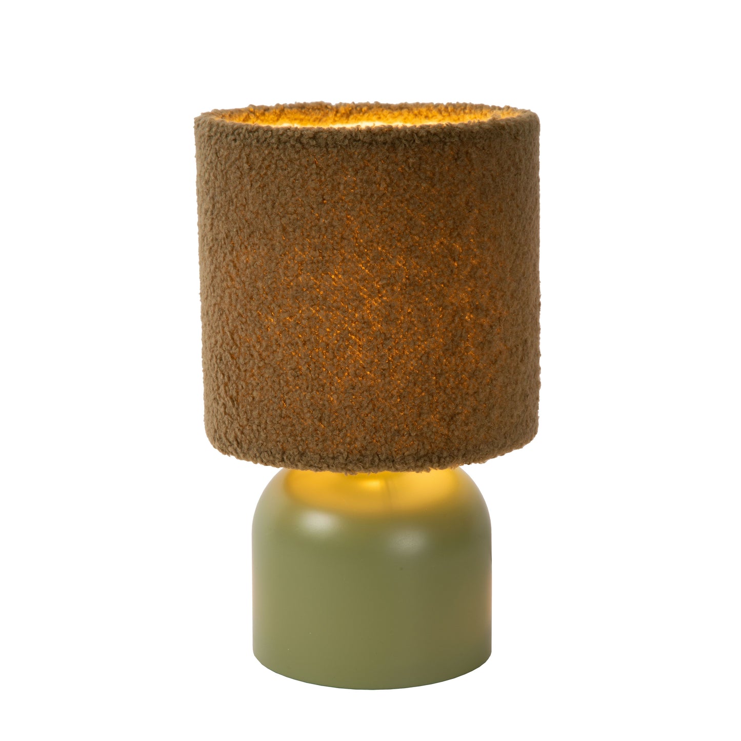 Lucide WOOLLY - Table lamp - Ø 16 cm - 1xE14 - Green