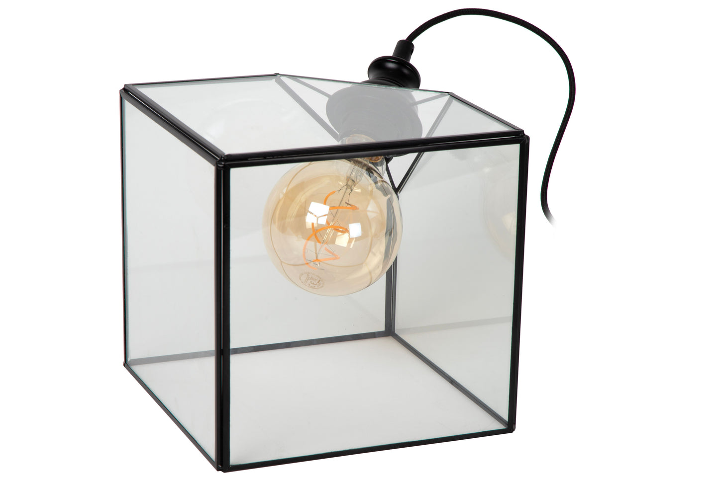 Lucide DAVOS - Table lamp - 1xE27 - Transparant