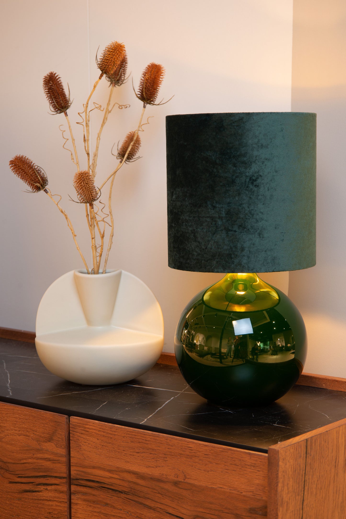 Lucide ESTERAD - Table lamp - 1xE14 - Green