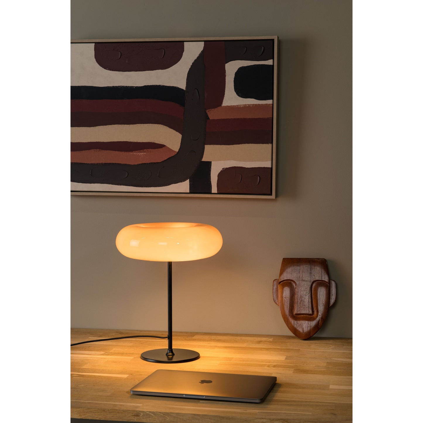 Lucide SENTINO - Table lamp - Ø 30 cm - 3xG9 - Orange