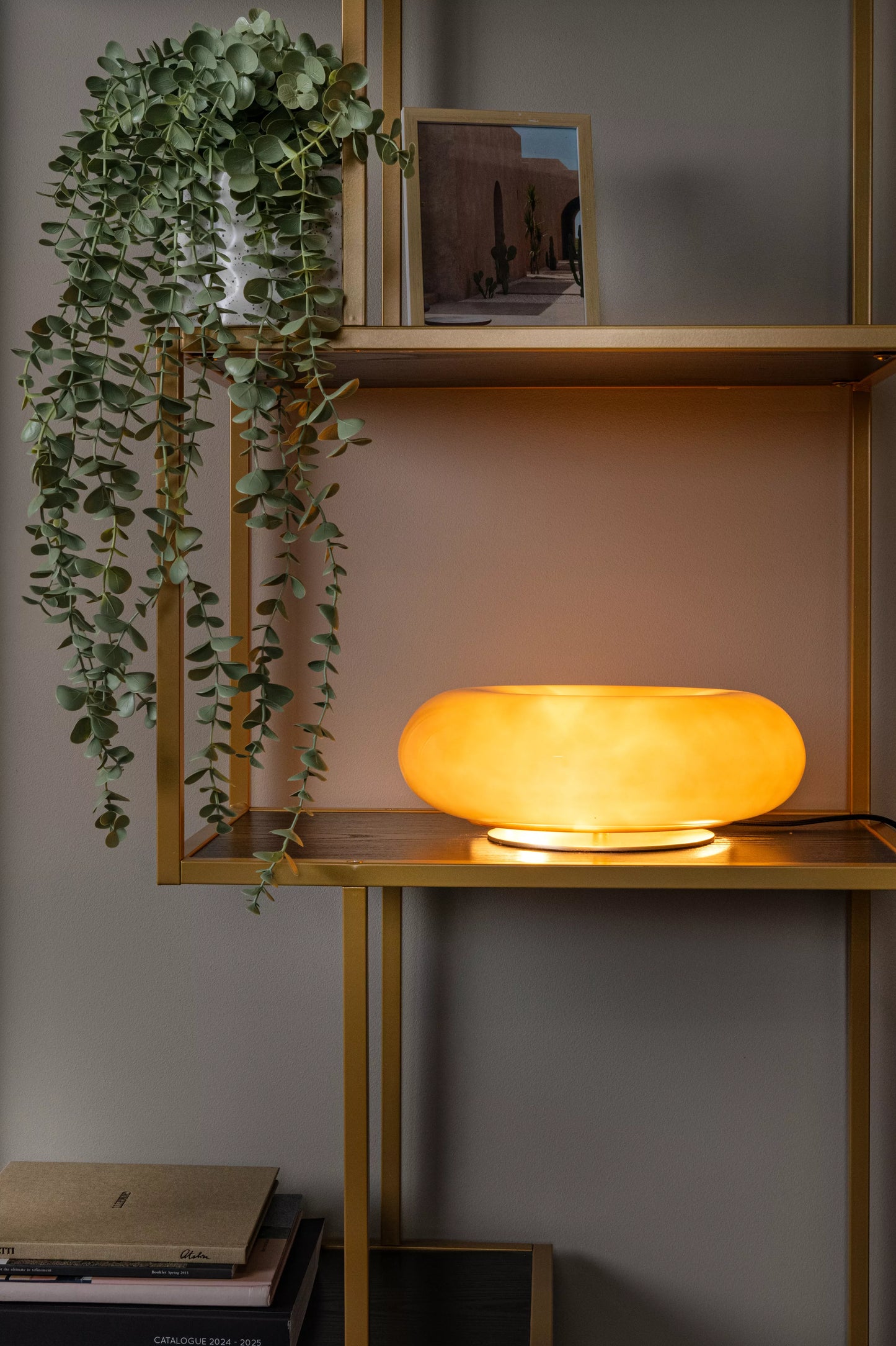 Lucide SENTINO - Table lamp - Ø 29,5 cm - 3xG9 - Taupe