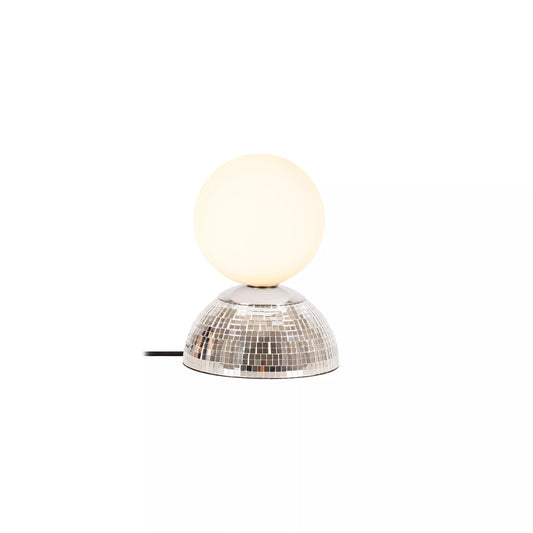 Lucide GLITZER - Table lamp - Ø 14 cm - 1xG9 - Silver | Essential
