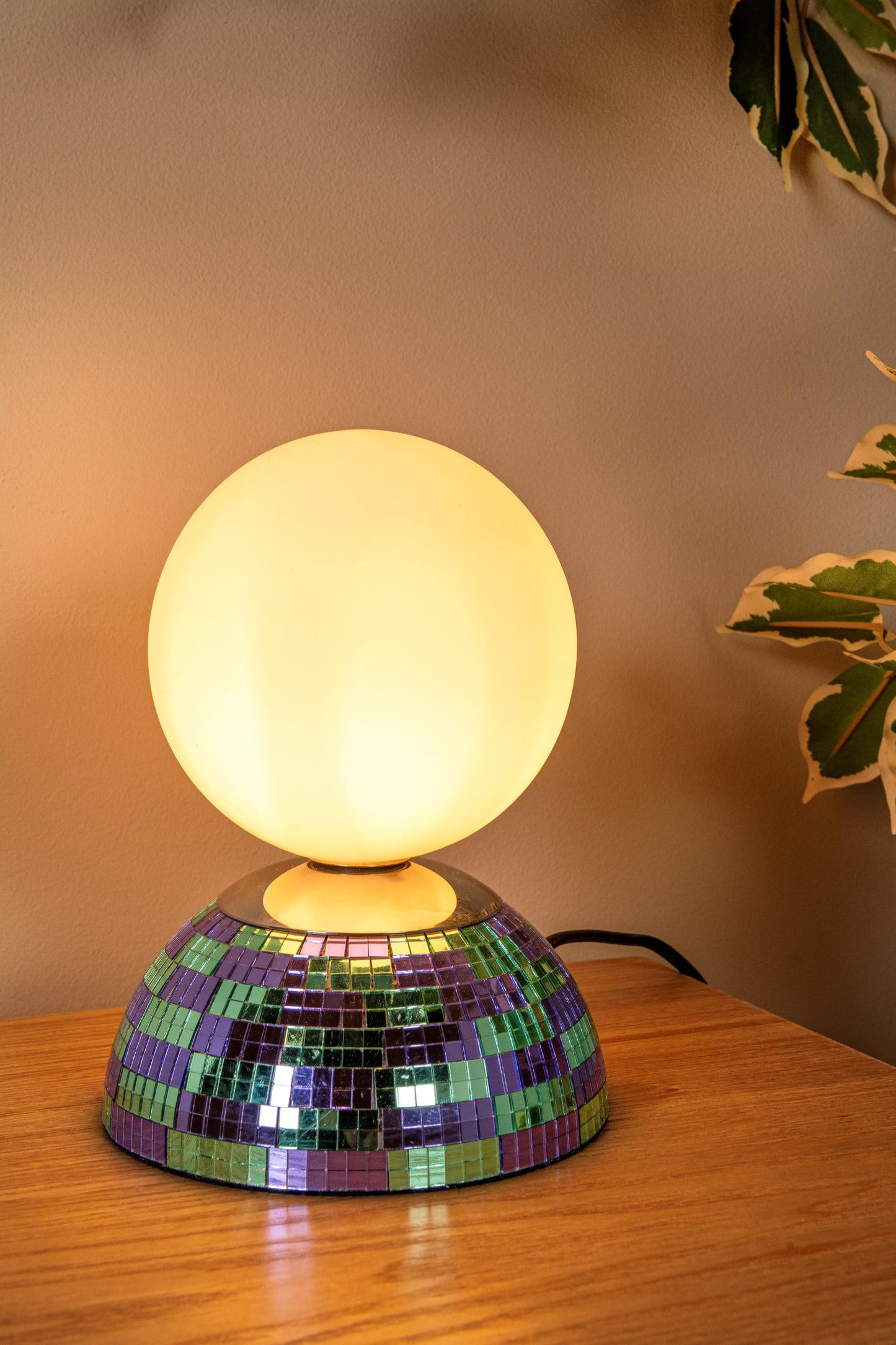 Lucide GLITZER - Table lamp - Ø 14 cm - 1xG9 - Blue | Essential