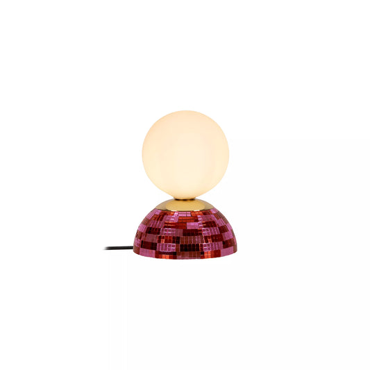 Lucide GLITZER - Table lamp - Ø 14 cm - 1xG9 - Pink | Essential