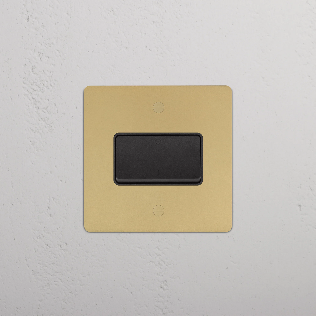Corston Antique Brass - Single Fan Isolator Switch