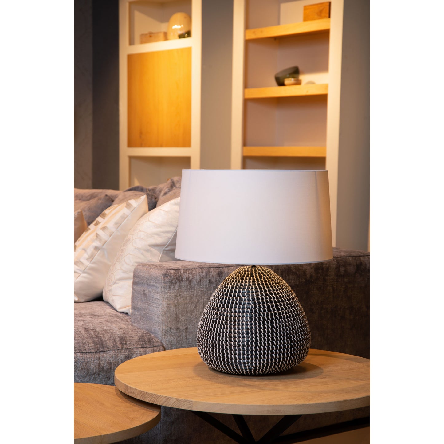 Lucide MADUKA - Table lamp - 1xE27 - Black
