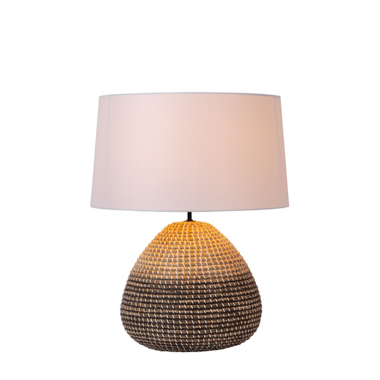 Lucide MADUKA - Table lamp - 1xE27 - Natural