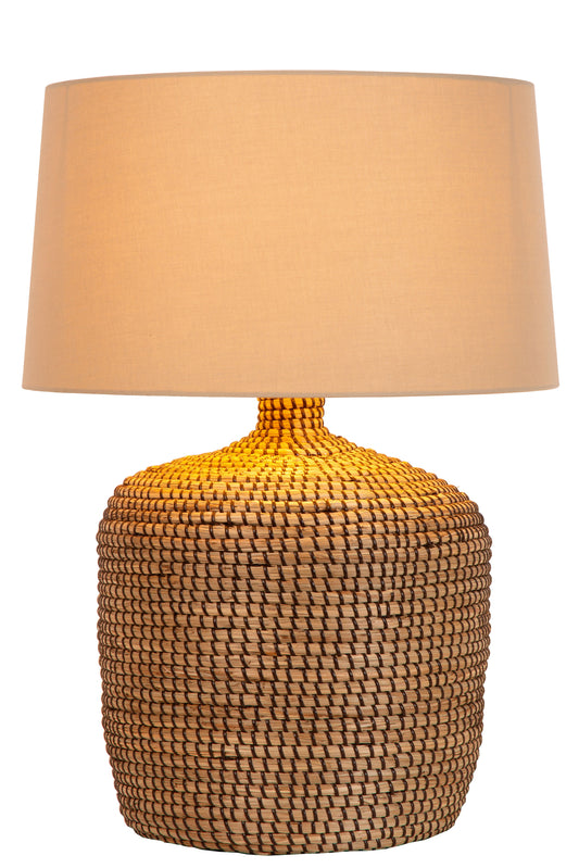 Lucide AMBALA - Table lamp - 1x E27 - Natural