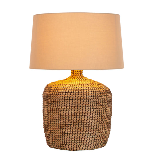 Lucide AMBALA - Table lamp - 1x E27 - Natural
