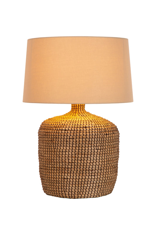 Lucide AMBALA - Table lamp - 1xE27 - Natural