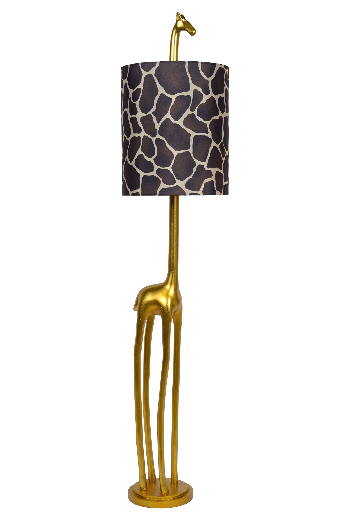 Lucide EXTRAVAGANZA MISS TALL - Floor lamp - Ø 31,5 cm - 1xE27 - Matt Gold / Brass