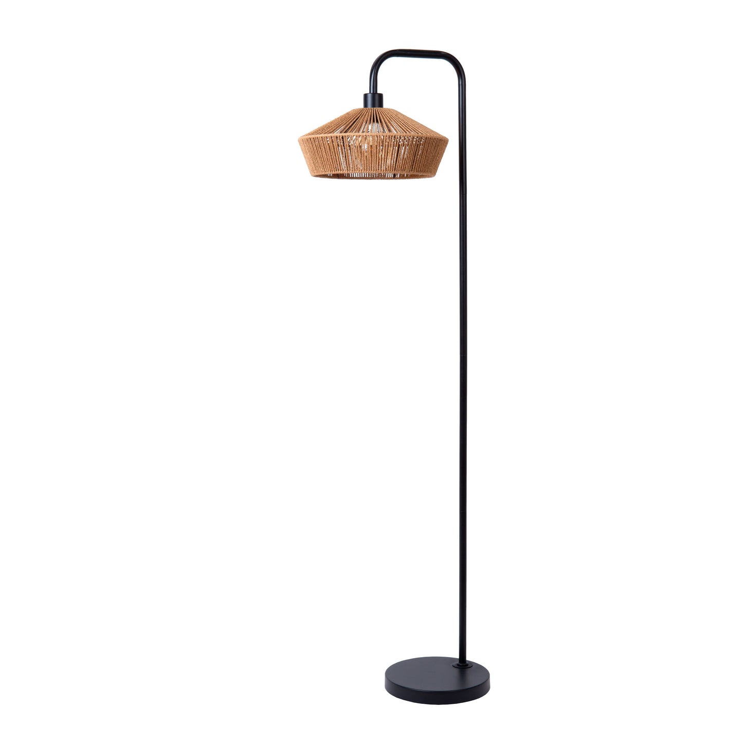 Lucide YUNKAI - Floor lamp - Ø 40 cm - 1xE27 - Natural