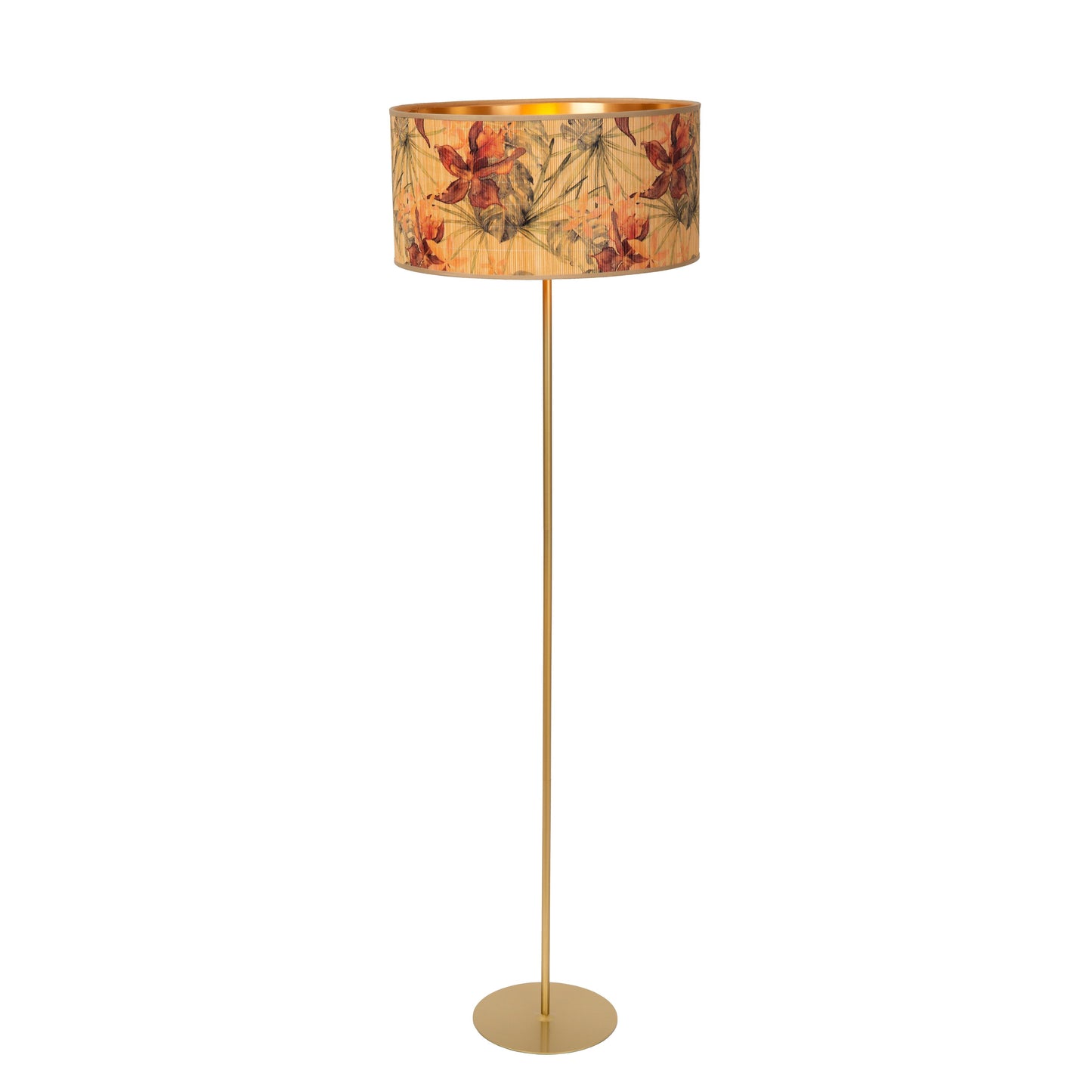 Lucide TANSELLE - Floor lamp - Ø 40 cm - 1xE27 - Multicolor