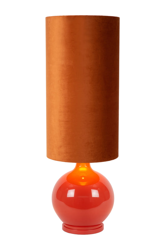 Lucide ESTERAD - Floor lamp - Ø 34 cm - 1xE27 - Orange