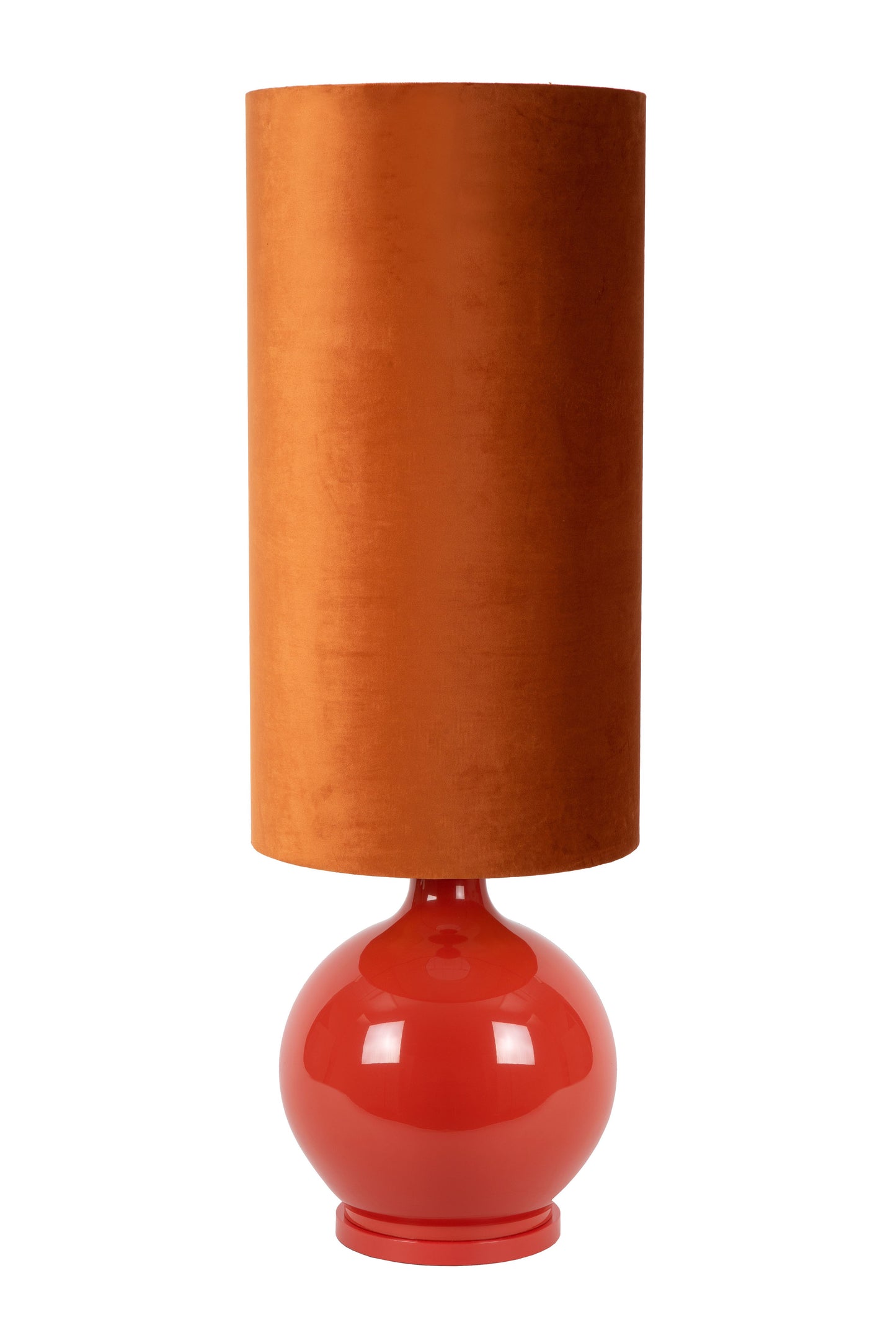 Lucide ESTERAD - Floor lamp - Ø 34 cm - 1xE27 - Orange