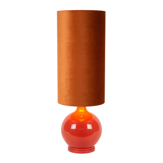 Lucide ESTERAD - Floor lamp - Ø 34 cm - 1xE27 - Orange
