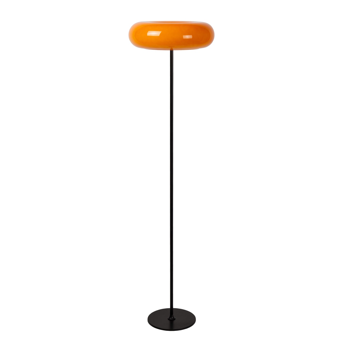 Lucide SENTINO - Floor lamp - Ø 40 cm - 3xG9 - Orange