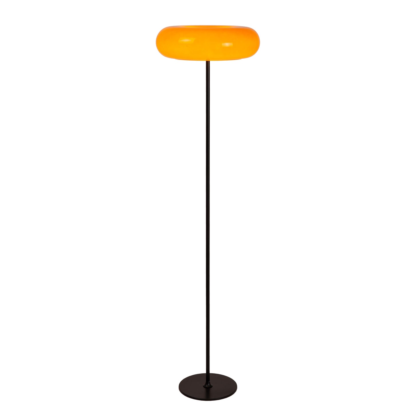 Lucide SENTINO - Floor lamp - Ø 40 cm - 3xG9 - Orange