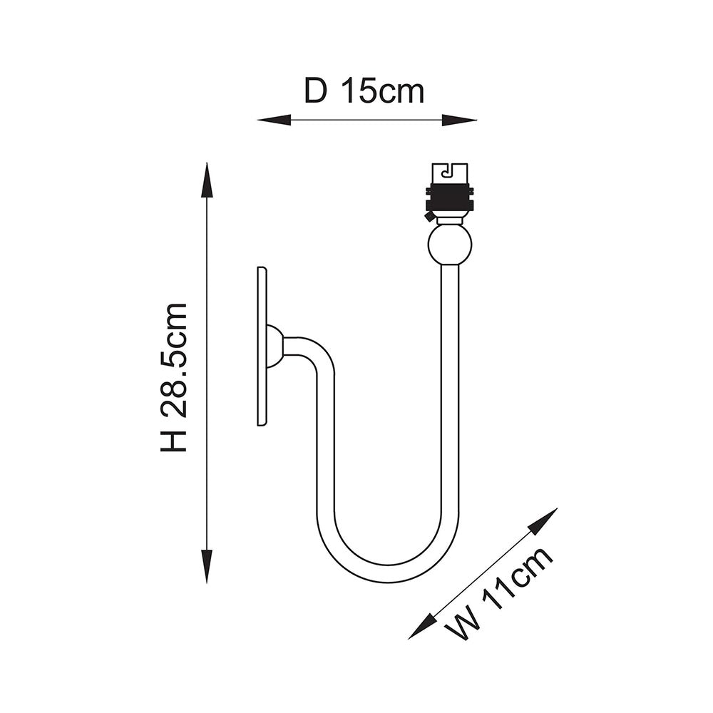 Santiago Wall Fitting