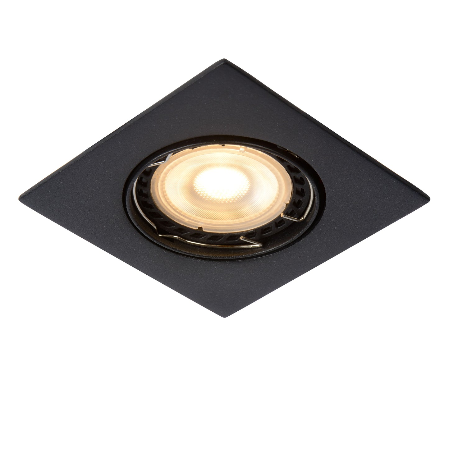 Lucide FOCUS - Recessed spotlight - LED Dim. - GU10 - 3x5W 3000K - Black - Set of 3