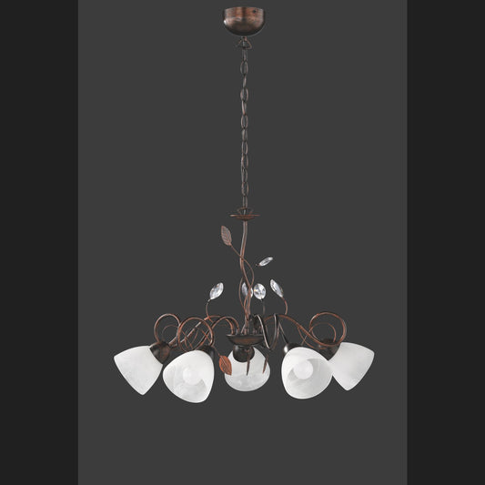 Traditio  - Chandelier - Alabaster Coloured - Trio