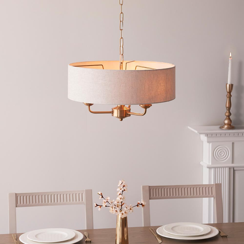 Highclere 3lt Pendant