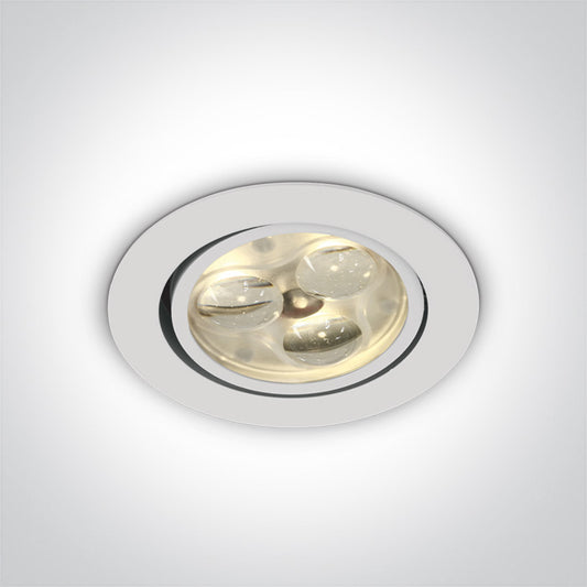 The 3x1W Glass Lens Spots