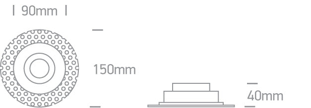 The Trimless GU10 Round Range