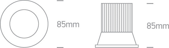 The 12W COB Range