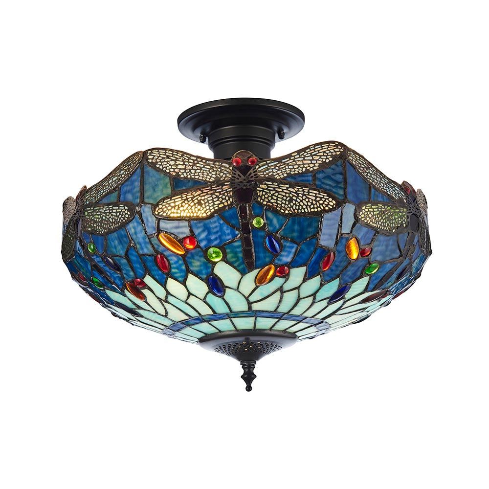 Dragonfly blue 3lt Semi Flush