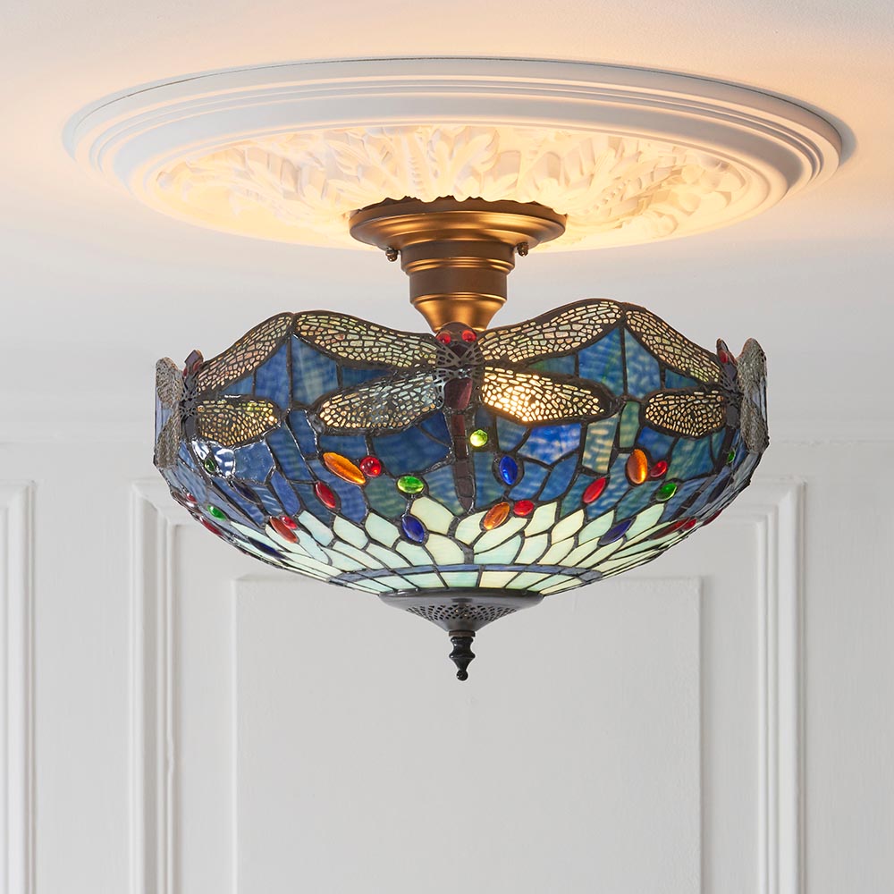 Dragonfly blue 3lt Semi Flush
