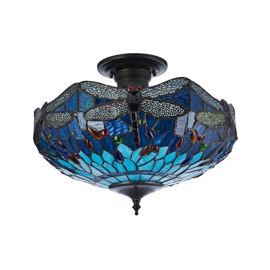 Dragonfly blue 3lt Semi Flush