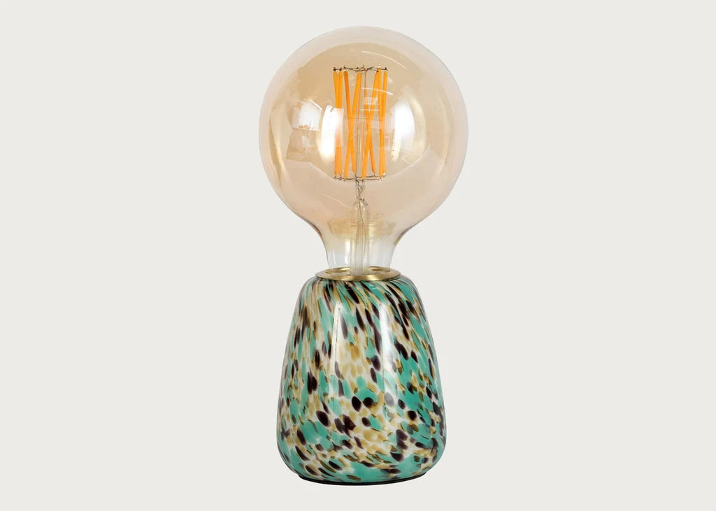 Heals Turqoise Confetti Table Lamp Base