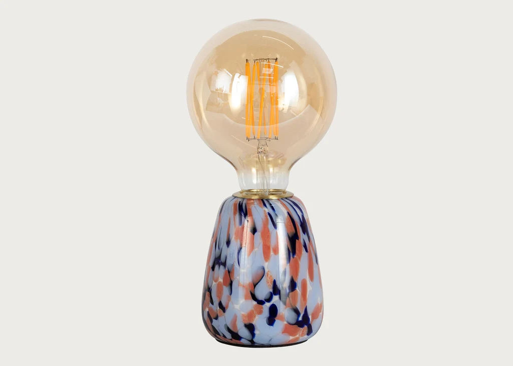 Heals Blue- Purple Confetti Table Lamp Base